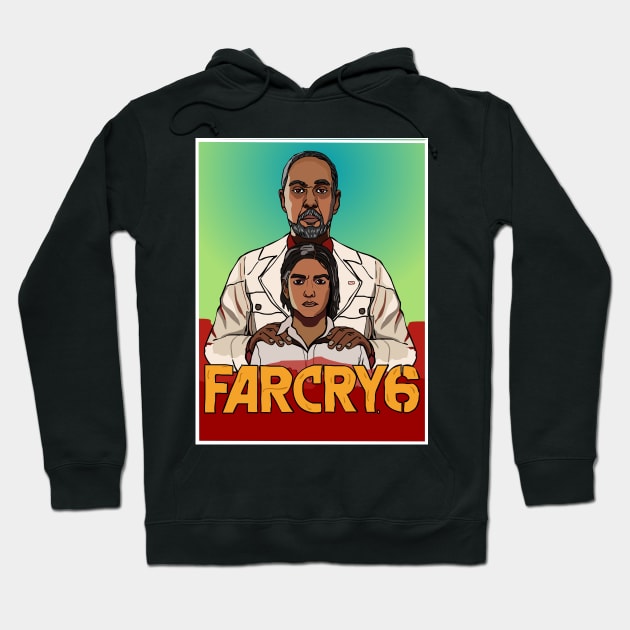 Far Cry 6. Father and son Hoodie by d1a2n3i4l5